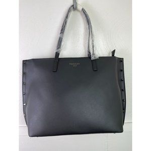 Roxbury Black Leather tote Bag